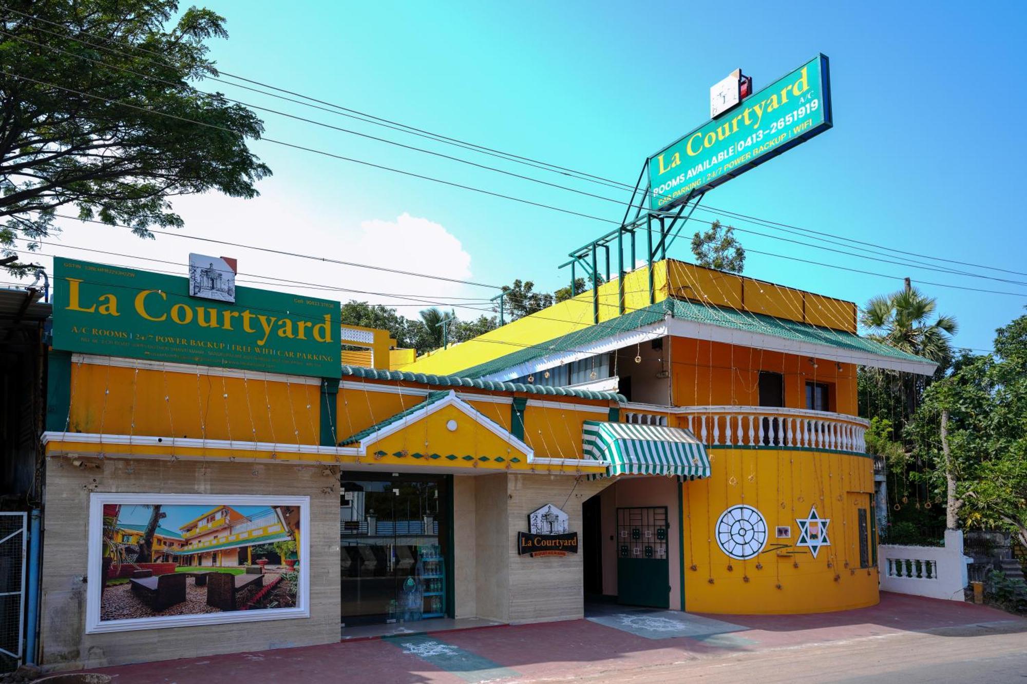 La Courtyard Hotel Pondicherry Bagian luar foto